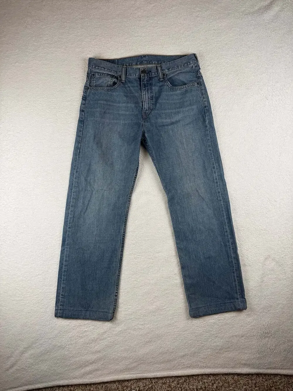Vintage Y2K Levi's 569 Loose Straight Fit Blue Jeans Men's Size 33x34 Western